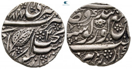 India. Amritsar mint. Independent States. Sikh Empire. Time of Ranjit Singh AD 1801-1839. (VS 1858-1896). Dated VS 1877 (AD 1820). Rupee AR
