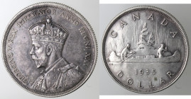 Canada. George V. 1910-1936. Dollaro 1935. Ag 800.