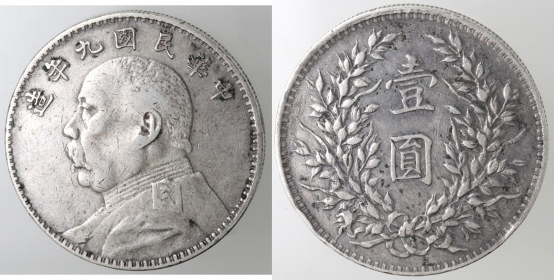 Monete Estere. Cina. Repubblica. 1912-1949. Dollaro 1921. Ag. KM# 329.6. Peso gr...