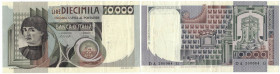 Banconote. Repubblica Italiana. 10.000 lire Del Castagno. Dec. Min. 30-10.1976.