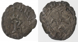 Napoli. Carlo III di Durazzo. 1382-1385. Mezzo Denaro. Mi.