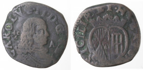 Napoli. Carlo II. 1674-1700. Grano. Sigla A. Ae.