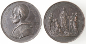 Medaglie. Roma. Leone XIII. 1878-1903. Medaglia annuale, A. XV. Ae.