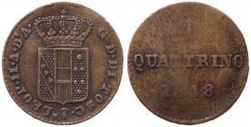 Firenze - Granducato di Toscana - Leopoldo II (1824-1859) Quattrino 1848 - Gig. 114 - Cu - gr. 0,90

BB

 Shipping only in Italy