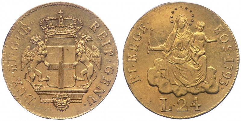 Genova - Repubblica di Genova periodo dei Dogi Biennali Terza Fase (1637-1797) 2...