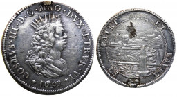 Livorno - Cosimo III (1670-1723) Tollero 1692 - Rara - Ag - Tracce di appiccagnolo rimosso - gr.26,98

BB+

 Shipping only in Italy