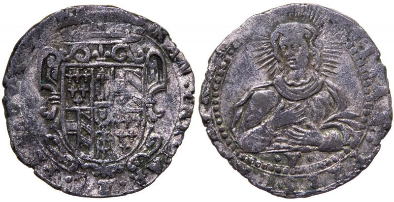 Parma - Ranuccio II Farnese (1646-1694) 5 soldi o cinquina - MIR 1044 - NC - MI ...