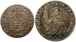 Parma - Francesco I Farnese (1694-1727) 20 soldi o lira - MIR 1049 - Rara - Ag - gr. 3,85

BB+

 Shipping only in Italy