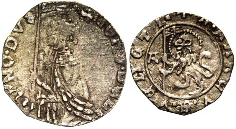 Venezia - Giovanni Dolfin (1356-1361) Soldino con Leone rampante e Sigla "A" del...