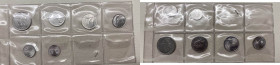 Repubblica Italiana - Monetazione in Lire (1946-2001) Lotto n.6 monete serie 1955 composta da 1 Lira "Cornucopia" - 2 Lire "Ulivo" - 5 Lire "Delfino" ...