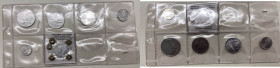 Repubblica Italiana - Monetazione in Lire (1946-2001) Lotto n.6 monete serie 1956 composta da 1 Lira "Cornucopia" - 2 Lire "Ulivo" - 5 Lire "Delfino" ...