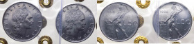 Repubblica Italiana - Monetazione in Lire (1946-2001) Lotto n.2 monete da 50 Lire "Vulcano" 1988 R/Cifre data 88 più grandi, NC, Gig.177a e 50 Lire "V...