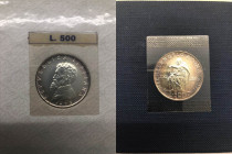 Monetazione in Lire (1946-2001) 500 Lire "Michelangelo Buonarroti" 1975 - Ag - 

FDC

 Worldwide shipping
