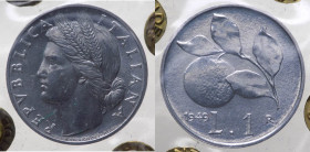 Monetazione in Lire (1946-2001) 1 Lira "Arancia" 1949 - Gig.364 - Periziata Gaudenzi FDC - 

FDC

 Shipping only in Italy