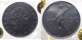 Monetazione in Lire (1946-2001) 50 Lire "Vulcano" 1959 - Gig.148 - Periziata Manfredini FDC - 

FDC

 Worldwide shipping