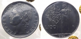Monetazione in Lire (1946-2001) 100 Lire "Minerva" 1962 - NC - Mont.15 - Periziata Gaudenzi FDC eccezionale - 

FDC

 Worldwide shipping