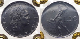 Monetazione in Lire (1946-2001) 50 Lire "Vulcano" 1963 - NC - Mont.28 - Periziata Gaudenzi FDC - 

FDC

 Worldwide shipping