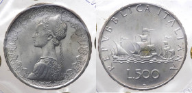 Monetazione in Lire (1946-2001) 500 Lire "Caravelle" 1964 - Gig.12 - Periziata Gaudenzi FDC - Ag - 

FDC

 Worldwide shipping