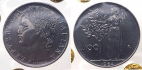 Monetazione in Lire (1946-2001) 100 Lire "Minerva" 1964 - Gig.101 - Periziata Gaudenzi FDC - D/Consueti graffietti di coniazione - 

FDC

 Worldwi...