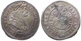 Austria - Leopoldo I (1657-1705) XV Kreuzer 1694 - Zecca di Kremnitz - Huszar 1429 - Ag - gr.6,40

FDC

 Shipping only in Italy
