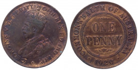 Australia - Giorgio V (1910-1936) One Penny 1920 - KM 23 - Cu - 

BB+

 Shipping only in Italy