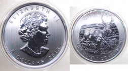 Canada - Elisabetta II (dal 1952) 5 Dollari (1 Oncia) 2013 "Antilocapra" - Ag - Proof - In capsula - gr.31,1

FS

 Worldwide shipping