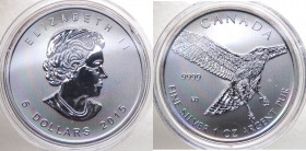 Canada - Elisabetta II (dal 1952) 5 Dollari (1 Oncia) 2015 "Poiana della Giamaica" - Ag - Proof - In capsula - gr.31,1

FS

 Worldwide shipping