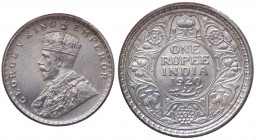 Colonie Inglesi - India Britannica - Giorgio V (1910-1936) One Rupee 1920 - KM 524 - Ag - 

qFDC

 Shipping only in Italy