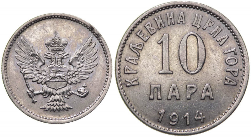 Montenegro - Nicola I (1860-1918) 10 Para 1914 - KM 18 - NI - 

BB+

 Shippi...