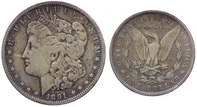 Stati Uniti d'America - Stati Uniti d'America (1859-1909) 1 Dollaro "Morgan" 189...