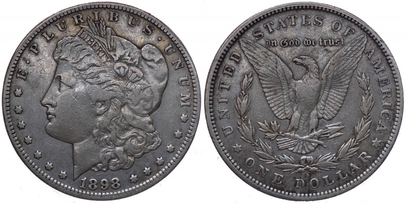 Stati Uniti d'America - Stati Uniti d'America (1859-1909) 1 Dollaro "Morgan" 189...