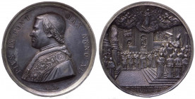 Medaglia Pio IX (1846-1878) Medaglia 1856 - Anno XI - Dogma dell'Immacolata Concezione - Opus Bianchi - Rara - Ag - gr.36,05 - Ø mm 43,5

BB/SPL

...