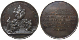 Leone XIII (1878-1903) Medaglia per la canonizzazione dei sette fondatori dell'Ordine dei Servi della B. V. Maria - Modesti 158 - AE - gr. 64,7 - Ø mm...