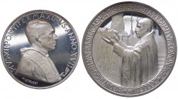 Pio XII (1939-1958) Medaglia "Chiusura Anno Mariano" 1955 anno XVII - Bart.E955 - Ag - gr.35,53 - Ø mm44

qFDC

 Worldwide shipping