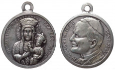 Medaglietta con diverse raffigurazioni, Giovanni Paolo II - con appiccagnolo - - Ø mm27

n.a.

 Worldwide shipping