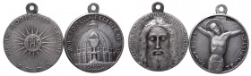 Lotto n.2 medaglie con la raffigurazione di Cristo - Ag - con appiccagnolo - - Ø mm23

n.a.

 Worldwide shipping