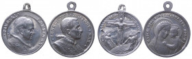 Lotto n.2 medaglie con diverse raffigurazioni, Pio XI e Benedetto XV - con appiccagnolo - - Ø mm21/22

n.a.

 Worldwide shipping