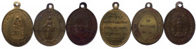 Lotto n.3 medagliette estere con diverse raffigurazioni - con appiccagnolo - - Ø mm19

n.a.

 Worldwide shipping