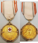 Medaglia Vittorio Emanuele III (1900-1943) Croce Rossa Italiana 1915 - Con Montatura Originale e Nastrino - RR MOLTO RARA - Au - 

n.a.

 Shipping...