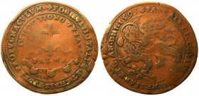 Venezia - Pasquale Cicogna (1585-1595) Medaglia 1593 realizzata per la costruzione del forte di Palmanova - Voltolina 691 - AE - gr. 20,87 - Ø mm 45
...