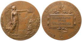 Milano medaglia per l'Esposizione Agricola Industriale del 1902 svoltasi a Piacenza - Stefano Johnson - AE - gr. 40,01 - Ø mm 42,10

SPL

 Shippin...