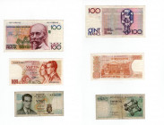 Belgio - Lotto n.3 Banconote - Belgio - 20 Franchi 1964 - 50 Franchi 1966 - 100 Franchi 1982-1984 - 

n.a.

 Worldwide shipping