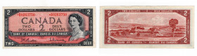 Canada - Banca Centrale del Canada - Elisabetta II (dal 1952) - 2 Dollari 1954 - Serie Sostitutiva * R/R0263750 - 

n.a.

 Worldwide shipping