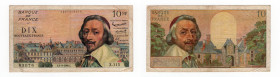 Francia - 10 Nouveaux Francs Richelieu 01.09.1960 - Serie Z.115 N°83076 - Pick#142 - 

n.a.

 Worldwide shipping