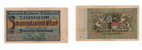 Germania - Bayern - Notenbank - 20 Mila Mark 1.03.1923 - Pick#S0926 - 

n.a.

 Shipping only in Italy