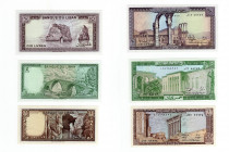 Libano - Lotto n.3 Banconote - Libano - 1 Livre 1978-1980 - 5 Livres 1986 - 10 Livres 1986 - 

n.a.

 Worldwide shipping