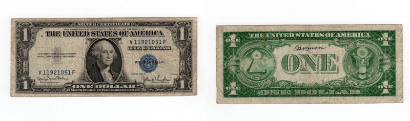 Stati Uniti d'America - USA - 1 Dollaro "Washington" Serie 1935 D - n°V11921051F...