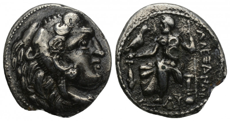 Greek
Kingdom of Macedon. Alexander III 'the Great' (336-323 BC) AR Drachm. 3.22...