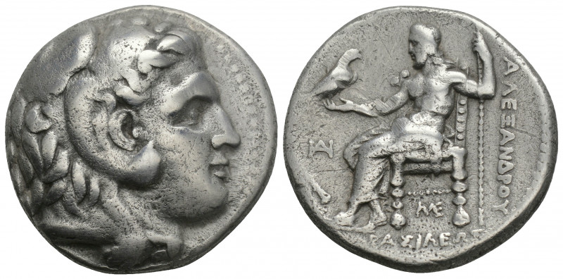 Greek
SELEUKID EMPIRE. Seleukos I Nikator. 312-281 BC. AR Tetradrachm. In the na...