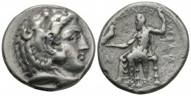 Greek
Kings of Macedon. Side. Philip III Arrhidaeus 323-317 BC. In the name and types of Alexander III. Struck under Philoxenos, circa 320-318/7 B
Tet...